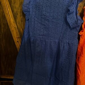 Women’s blue sundress